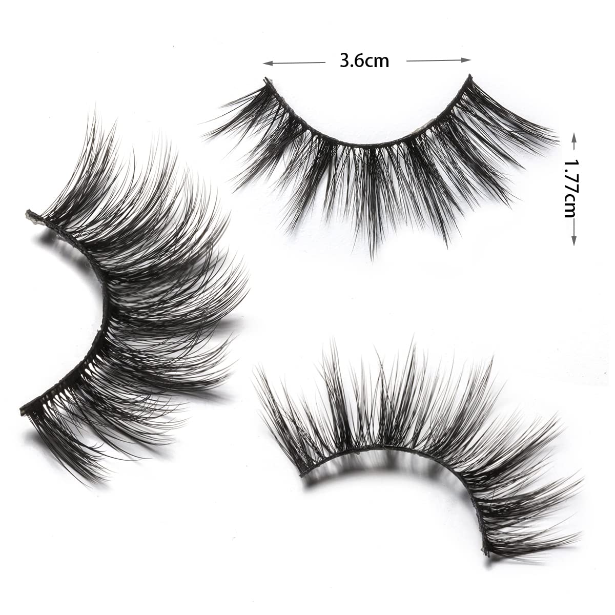 Application des faux cils DYSILK sur les yeux