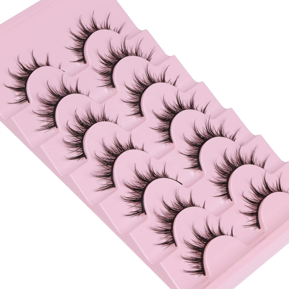 Application des faux cils Manga EYDEVRO sur les yeux