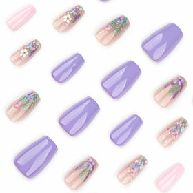 Application des faux ongles pressés juggssa