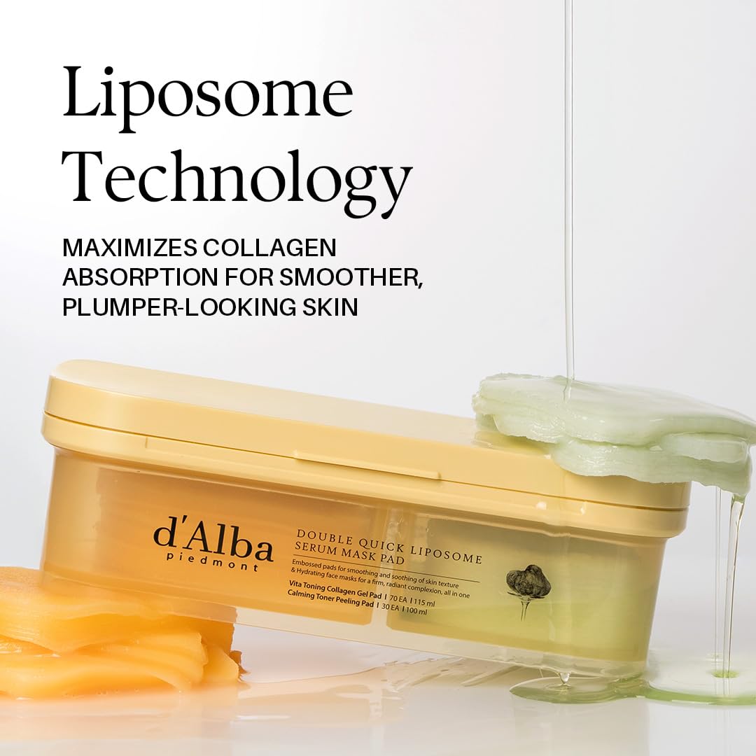 Application des Gel Pads sur le visage