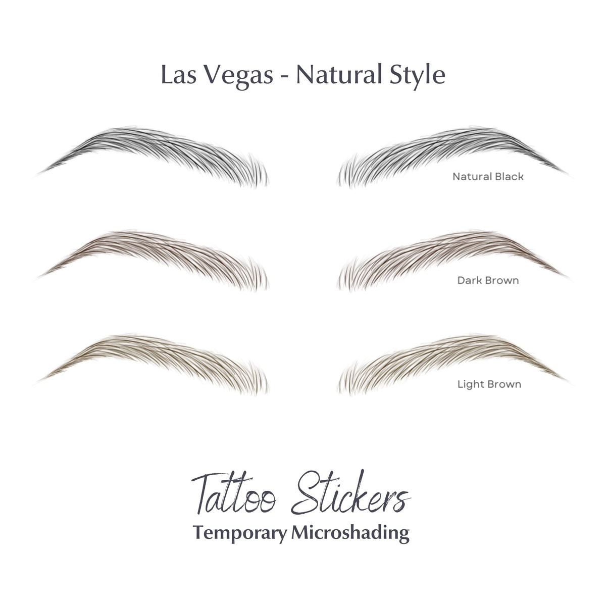 Application des tatouages sourcils Bliss and Beyond USA sur la peau