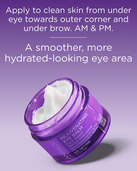 Application du Baume Contour des Yeux Andalou Naturals sur la peau