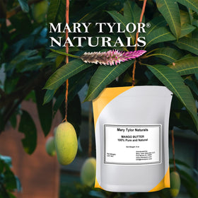 Application du beurre de mangue sur la peau