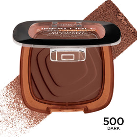 Application du bronzer L'Oreal Paris sur une peau