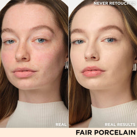Application du CC+ Cream sur la main avec une texture légère