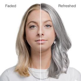 Application du Colorditioner Graphite sur cheveux blonds