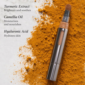 Application du correcteur Julep sur le visage