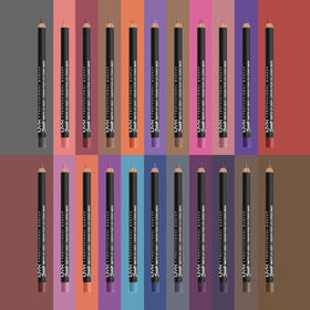 Application du Crayon à Lèvres NYX Suede Matte sur les lèvres