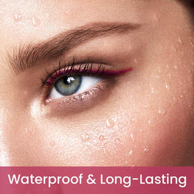 Application du crayon eyeliner gel Kaely sur une paupière