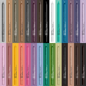 Application du crayon eyeliner NYX Epic Wear sur la paupière