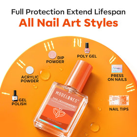 Application du déshydratant sur les ongles