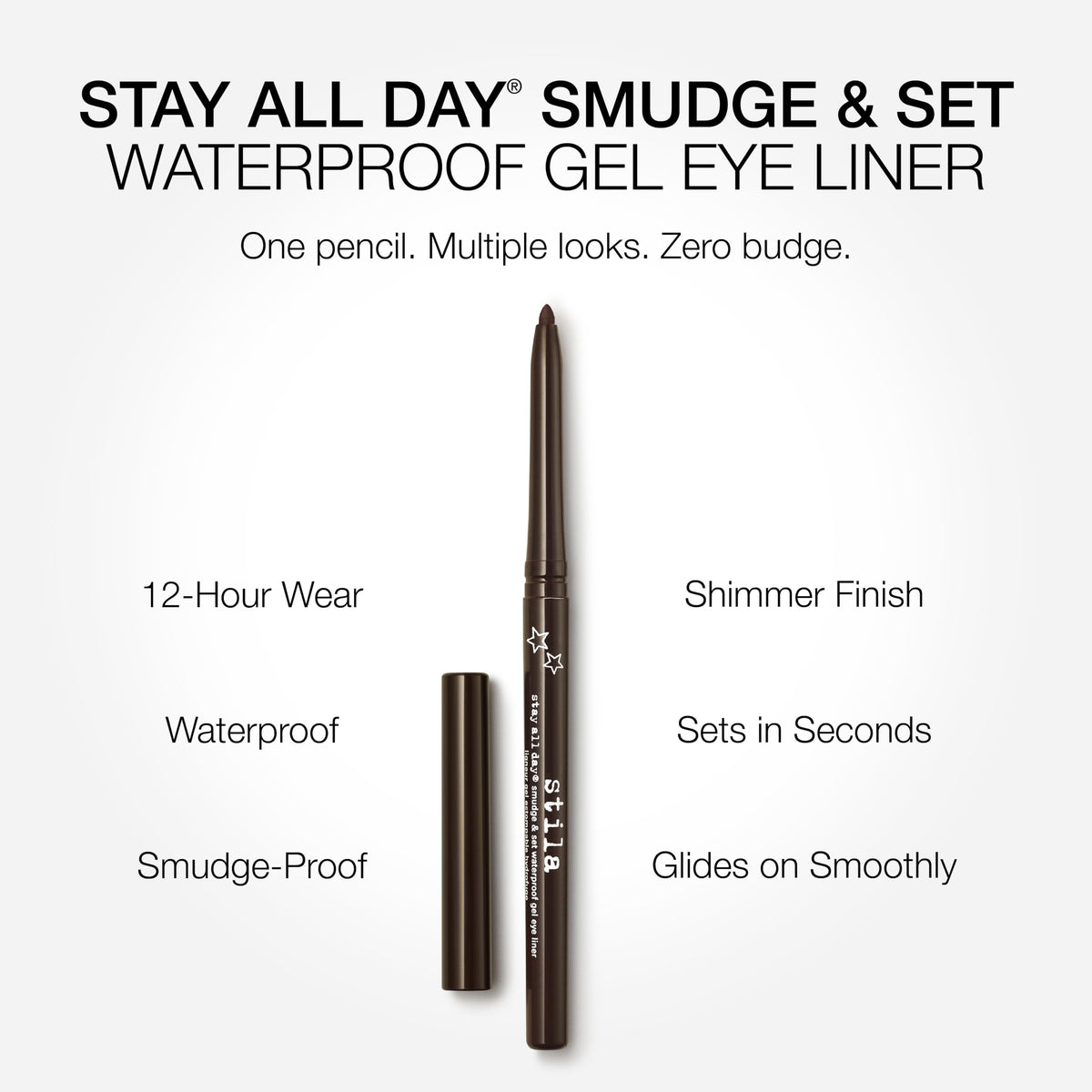 Application du eyeliner stila sur les yeux