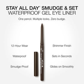 Application du eyeliner stila sur les yeux
