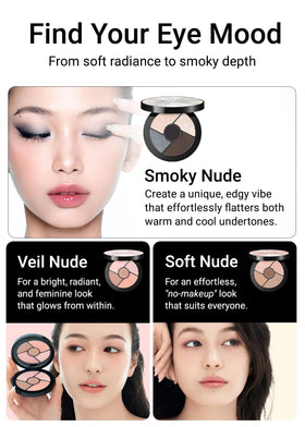 Application du fard à paupières JUNG SAEM MOOL sur un modèle