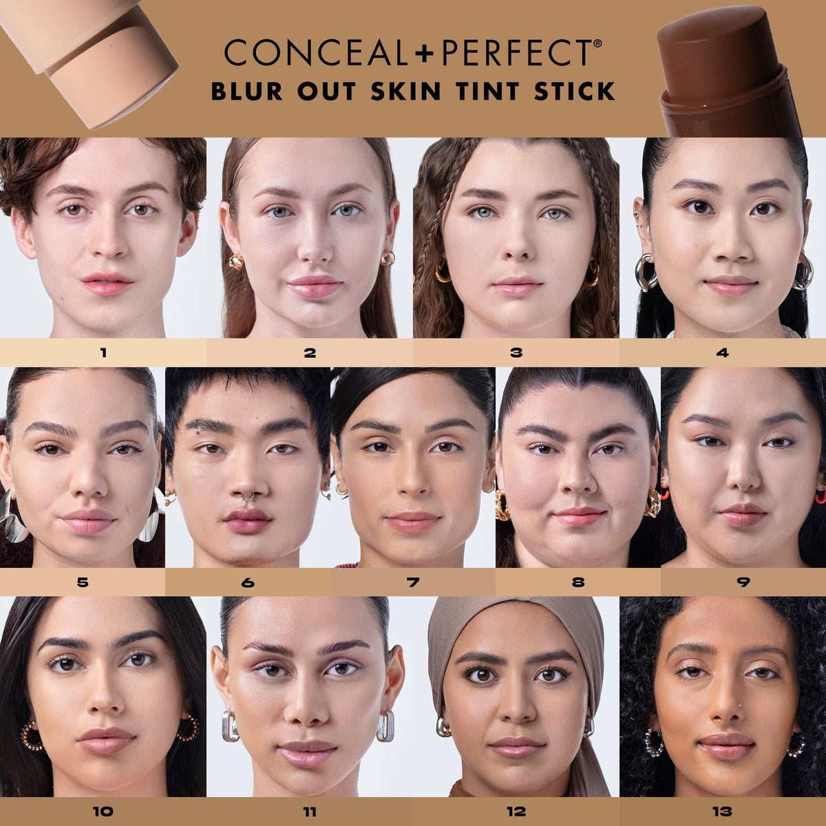 Application du Fond de Teint Blur Out Skin Tint sur la peau