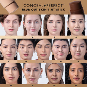 Application du Fond de Teint Blur Out Skin Tint sur la peau