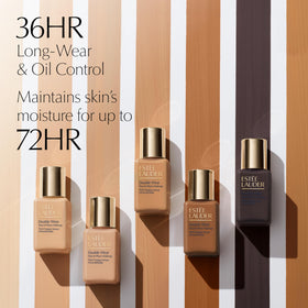 Application du Fond de Teint Estée Lauder sur la peau