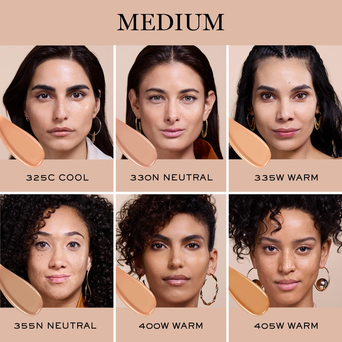 Application du fond de teint Lancôme sur le visage
