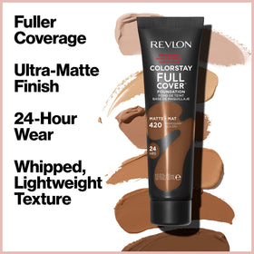 Application du fond de teint REVLON ColorStay sur la main