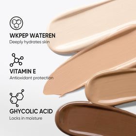 Application du fond de teint SKINTIFIC sur le visage