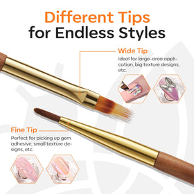Application du gel 3D modelones sur les ongles