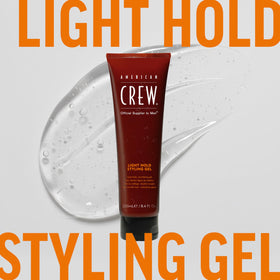 Application du Gel Coiffant AMERICAN CREW sur des cheveux texturés