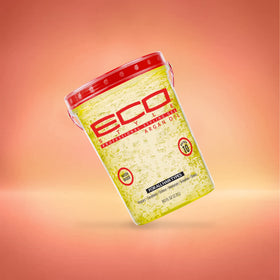 Application du gel coiffant Eco Style sur cheveux
