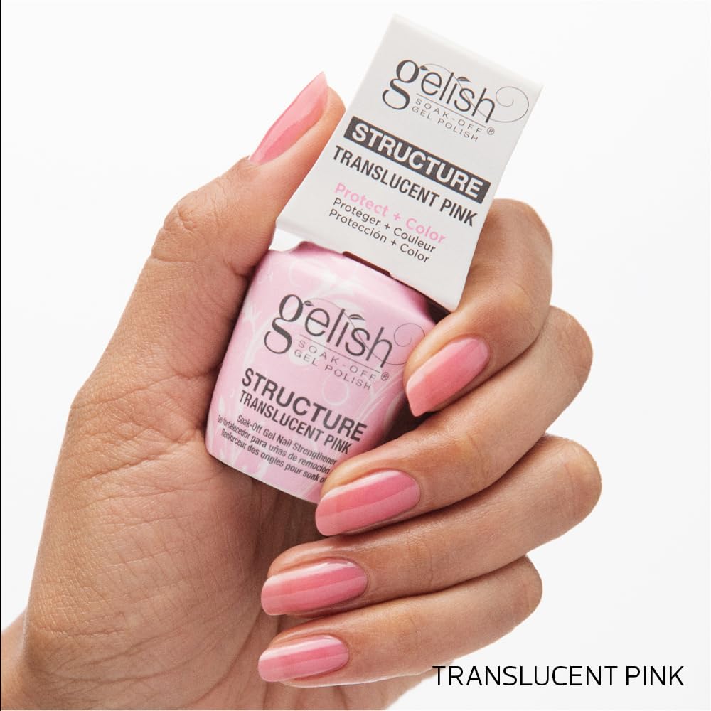 Application du Gel de Structure Gelish sur des ongles