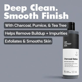 Application du Gel Douche Exfoliant sur la peau