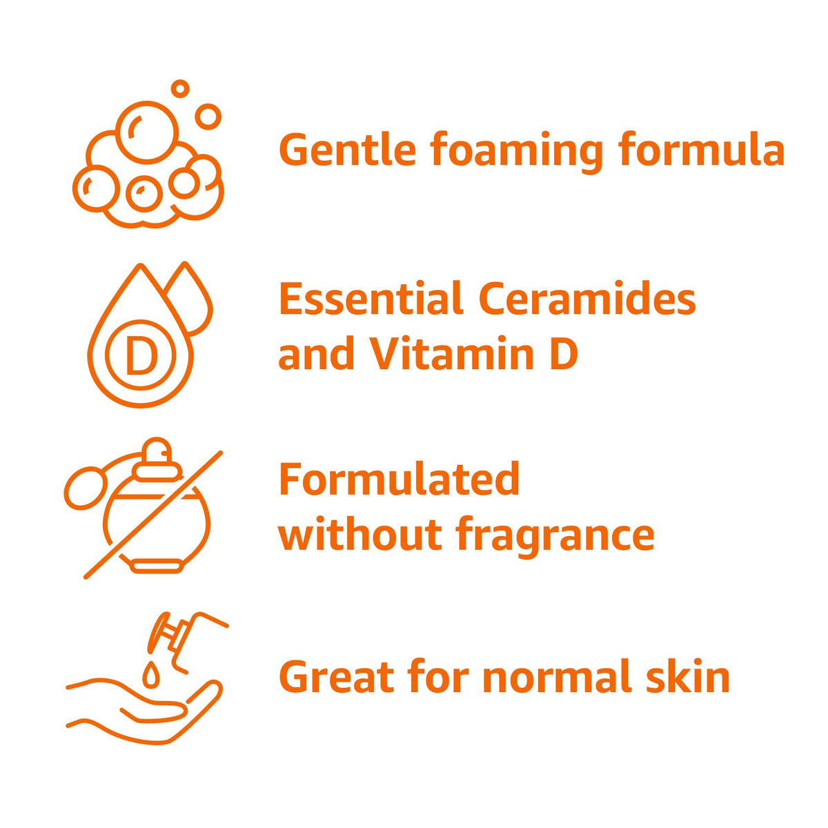 Application du gel nettoyant sur le visage, peau fraîche