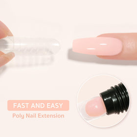 Application du gel poly GAOY sur des ongles