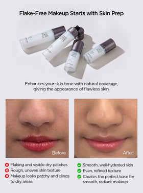 Application du JUNG SAEM MOOL Essential Mool Micro Fitting Mist sur le visage
