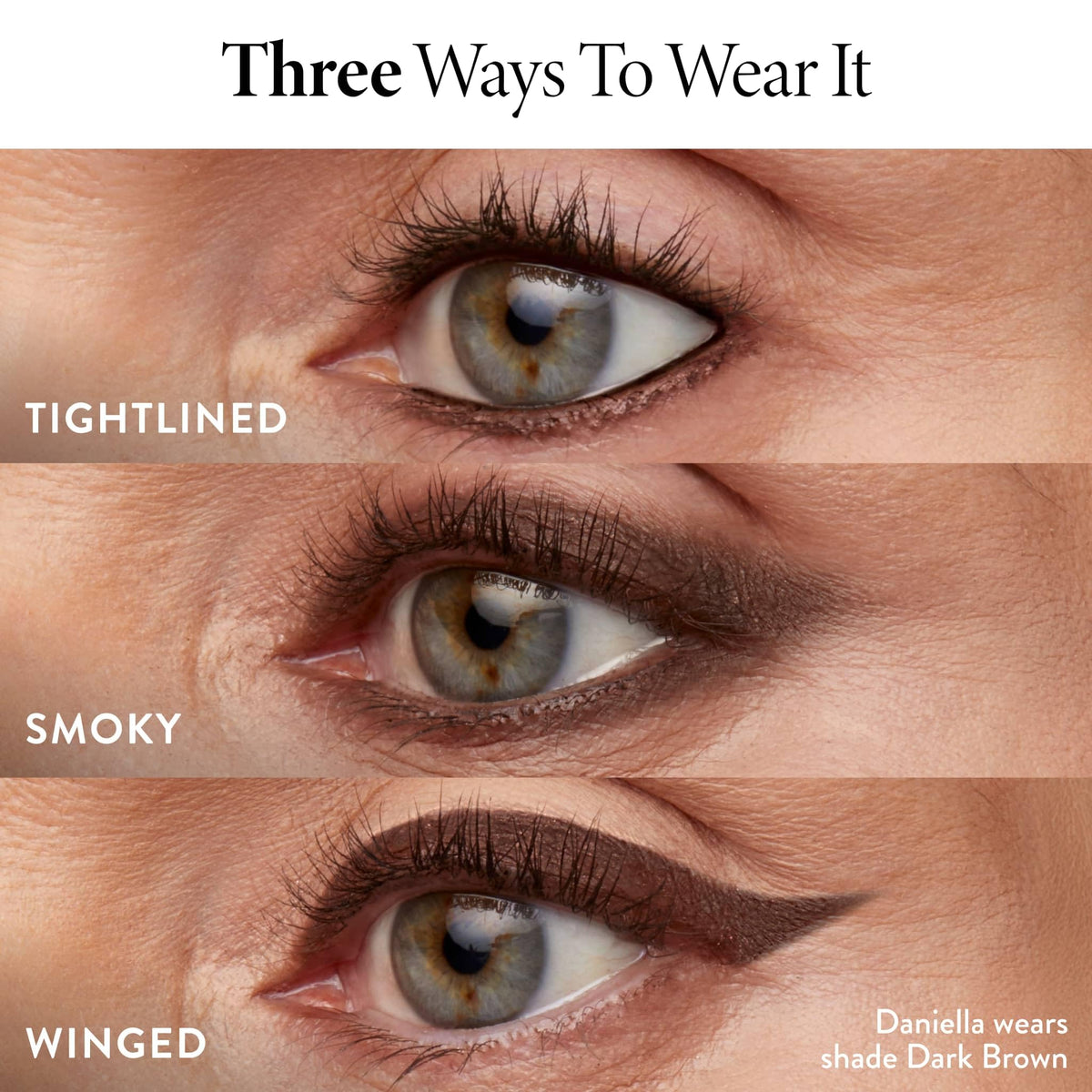 Application du Kajal Eyeliner pour un effet smoky