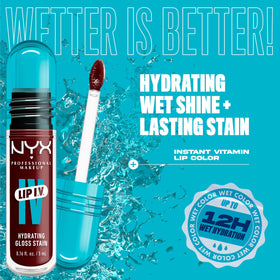 Application du Lip IV Gloss Hydratant sur les lèvres