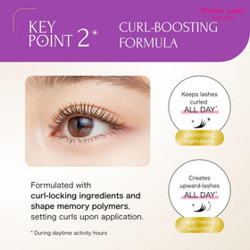 Application du mascara Heroine Make sur des cils