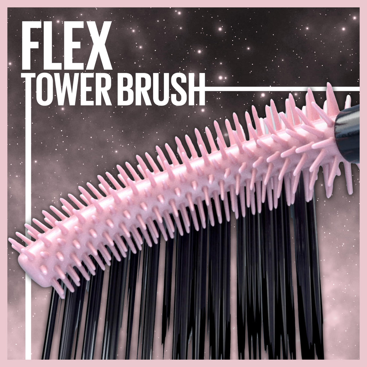 Application du mascara MAYBELLINE Sky High sur les cils