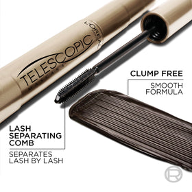 Application du mascara sur des cils
