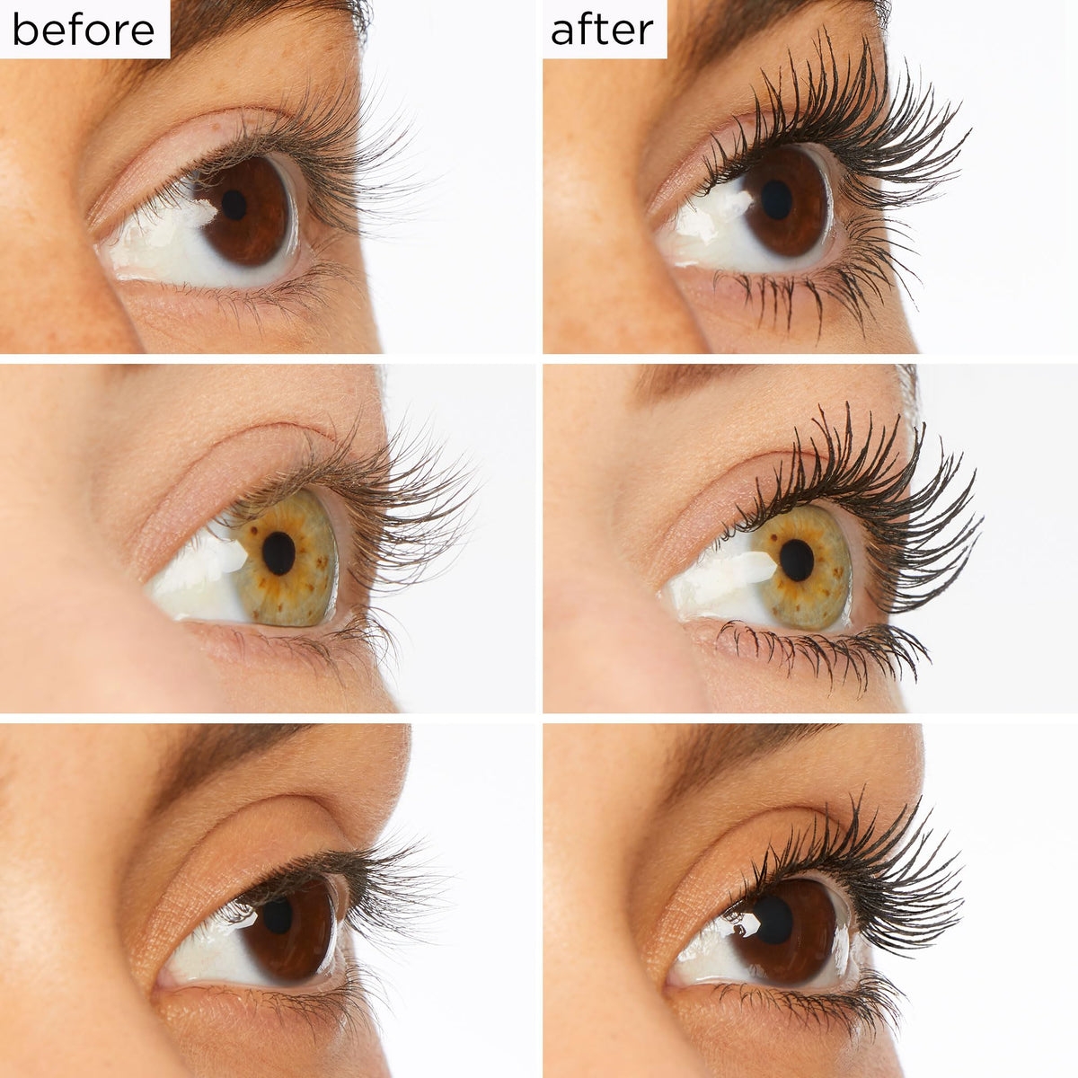 Application du mascara tarte Lights, Camera, Lashes sur les cils