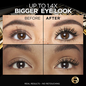 Application du mascara Voluminous Panorama sur des cils
