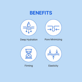 Application du masque Bluelayer Water Dome MEDITHERAPY sur le visage