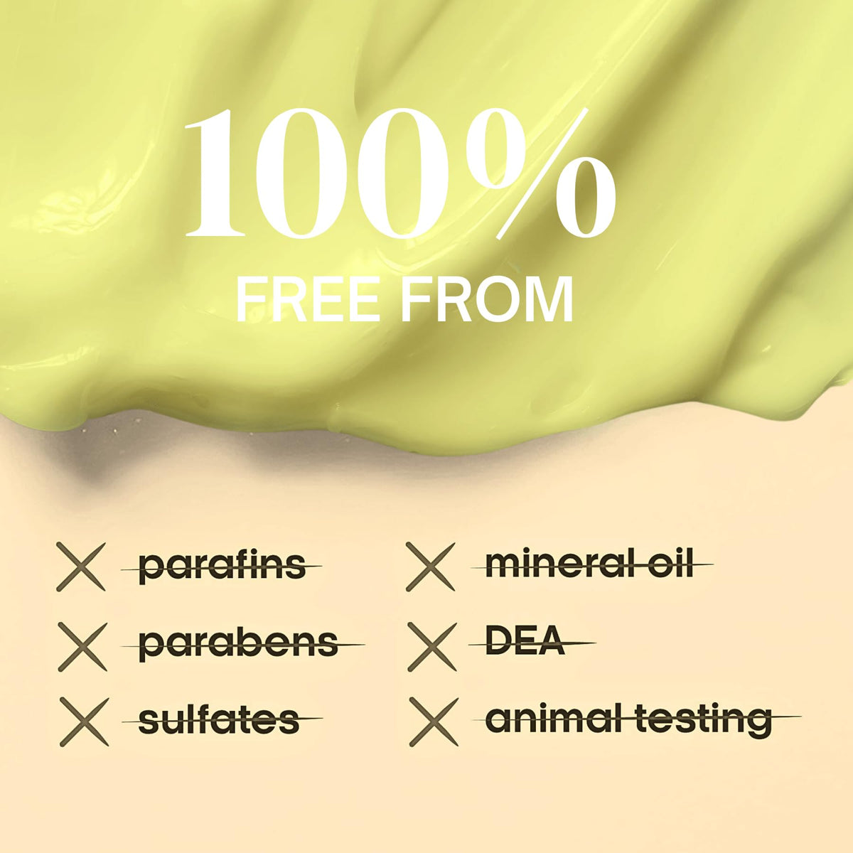 Application du masque capillaire Fadelo sur cheveux