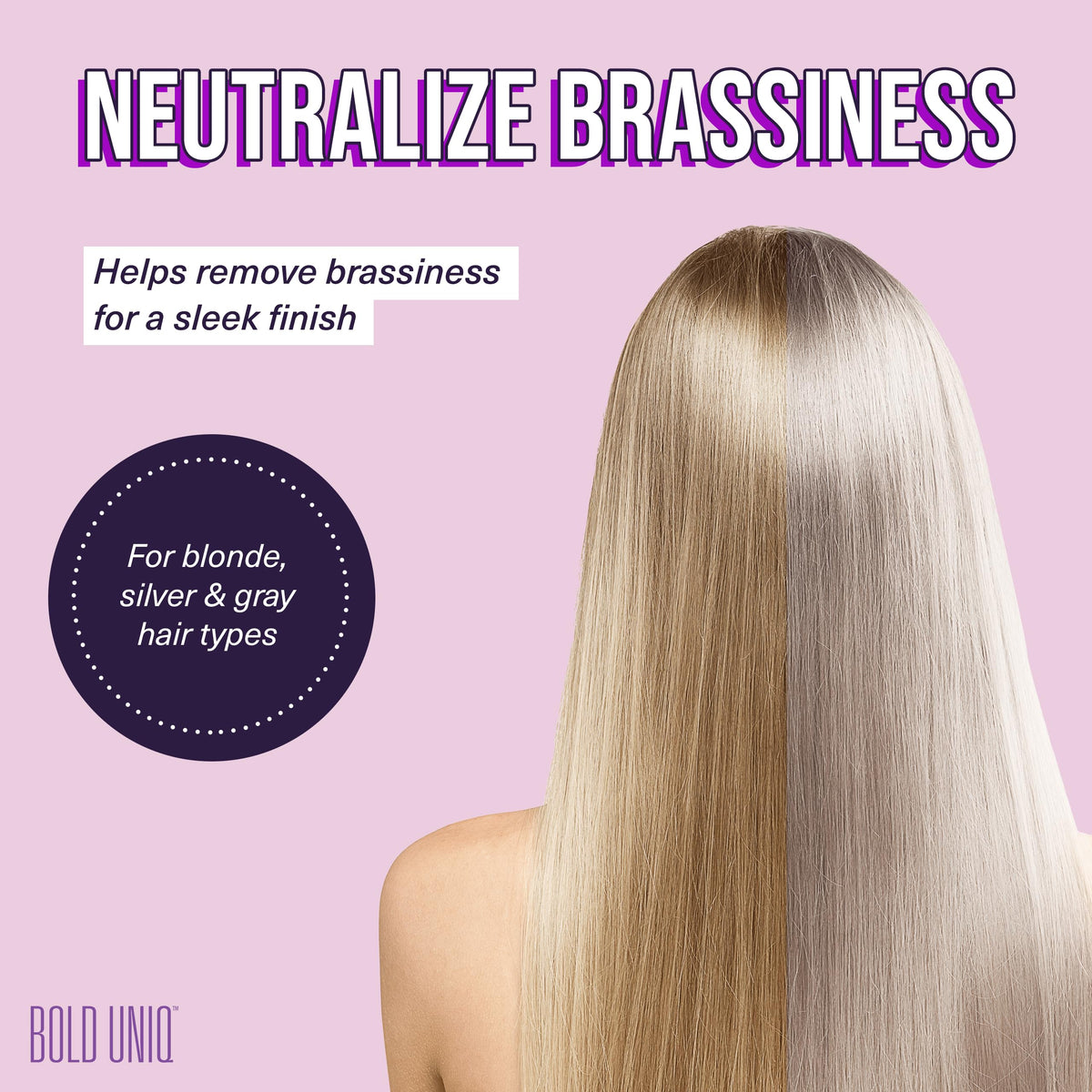 Application du Masque Capillaire Violet sur cheveux