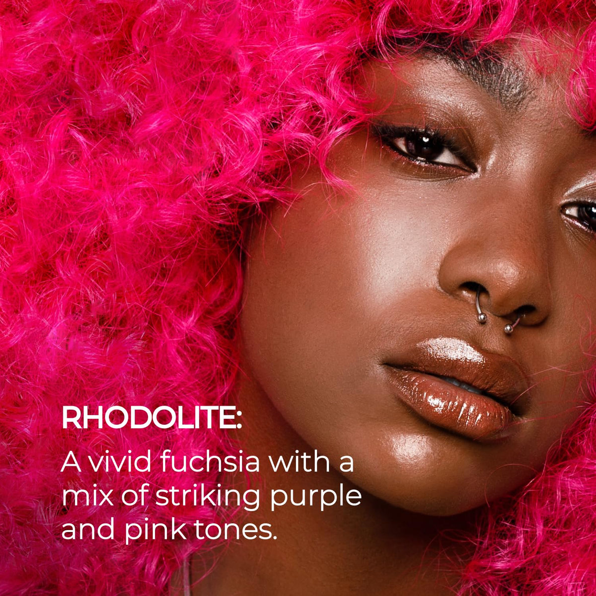 Application du masque colorant XMONDO sur cheveux blonds
