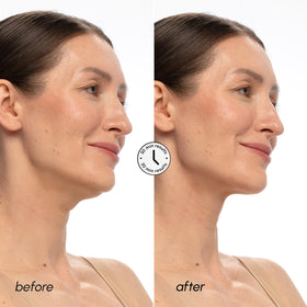 Application du masque V Line Lift MAREE sur le visage