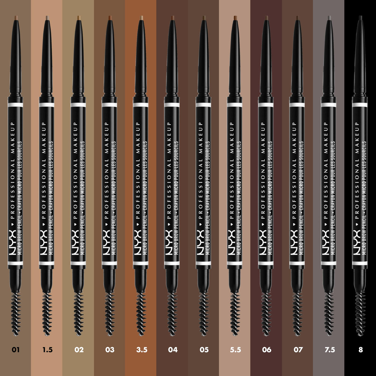 Application du Micro Pencil à Sourcils sur une main