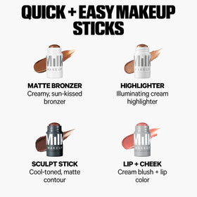 Application du Milk Makeup Sculpt Stick sur un visage