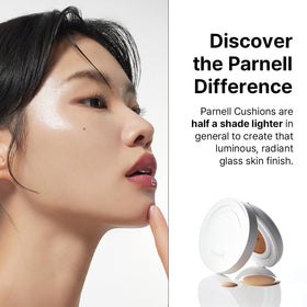 Application du Parnell Sérum Cushion sur la peau