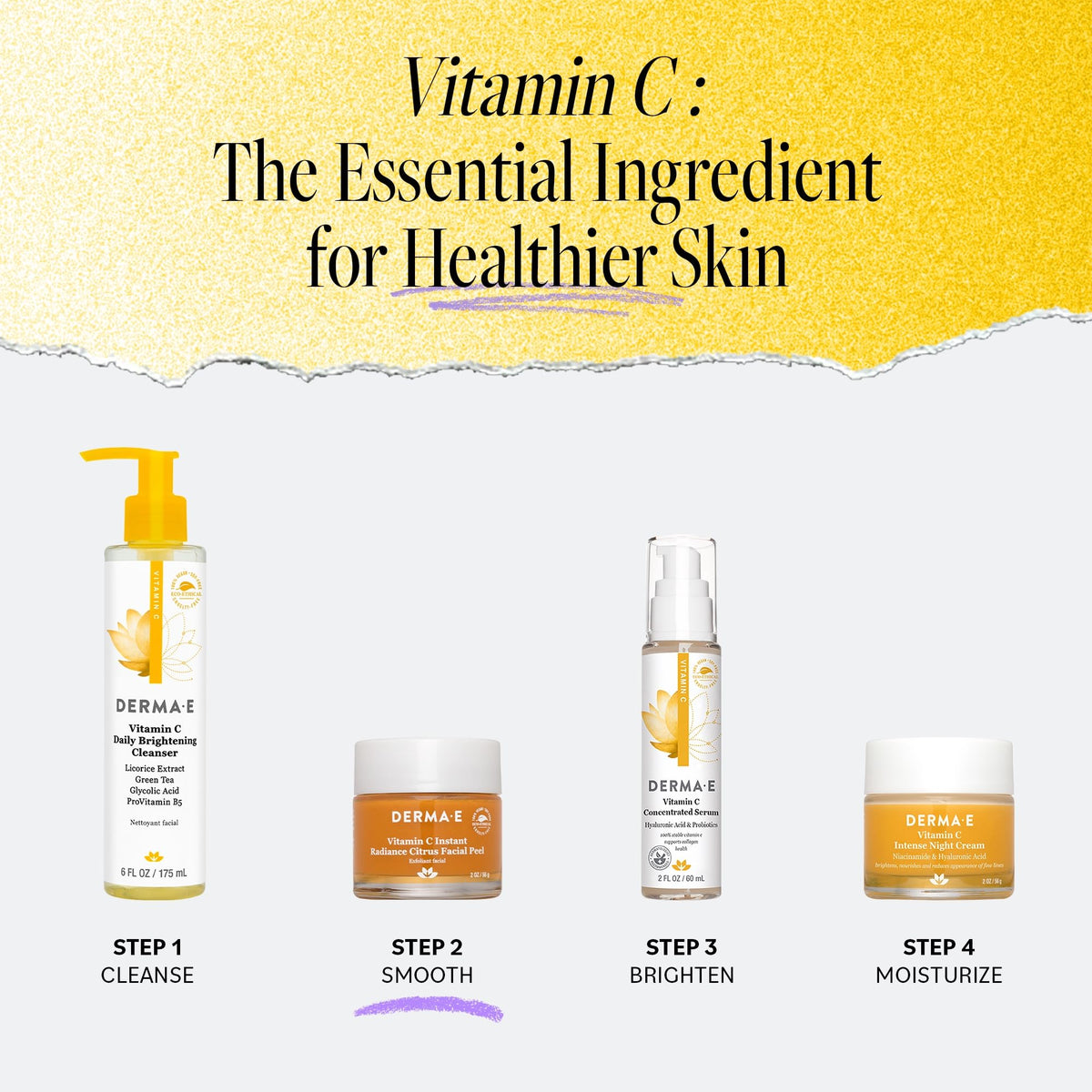 Application du Peeling Éclat Instantané sur la peau