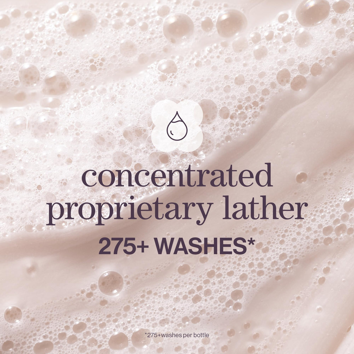 Application du Pureology Hydrate Sheer Shampoo sur cheveux