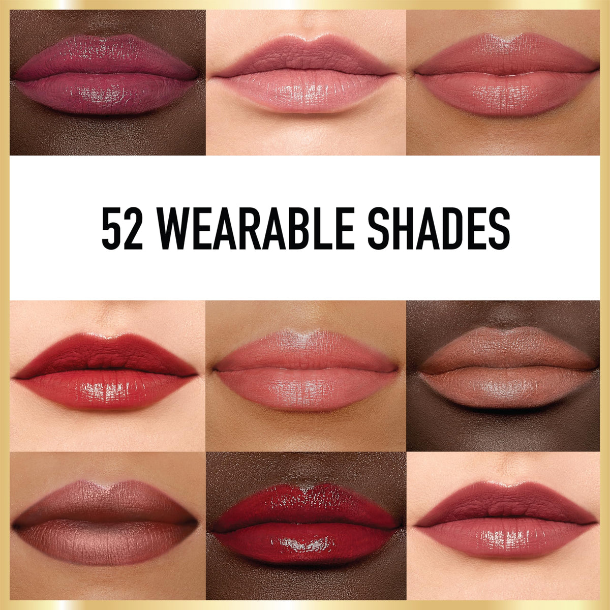 Application du rouge à lèvres L'Oreal Paris sur des lèvres